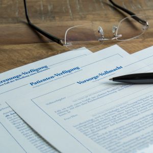 Vorsorgevollmacht und Patientenverfügung